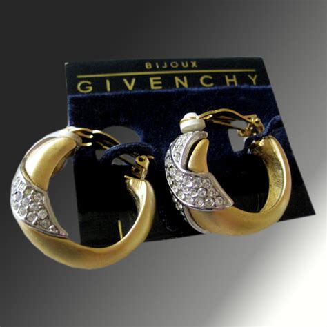 bijoux givenchy earrings|Givenchy vintage earrings.